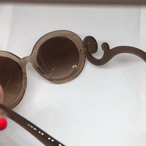 Authentic Prada Baroque Sunglasses Brown